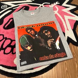 Supreme Enta Da Stage Tee – Heather Grey (FW22)
